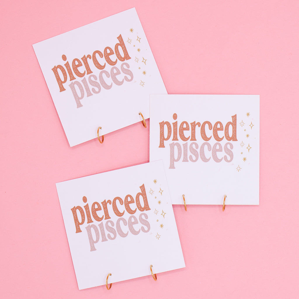 Minimalist – Pierced Pisces
